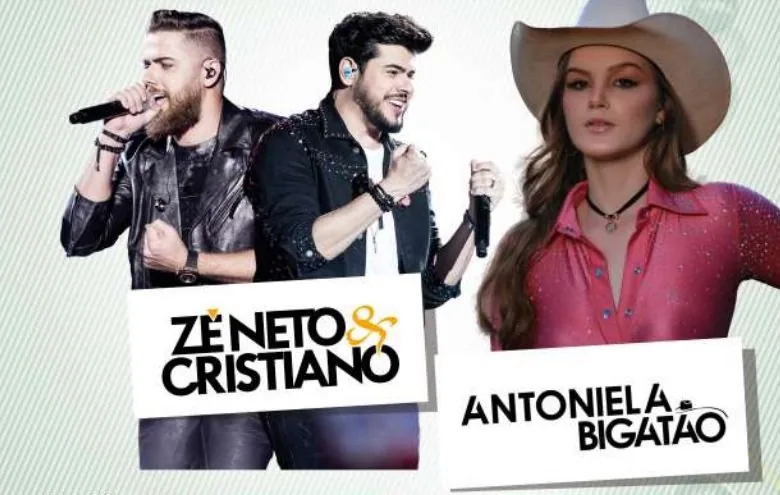 56ª Expoagro tem show do Zé Neto & Cristino e Antoniela Bigatão nesta quinta