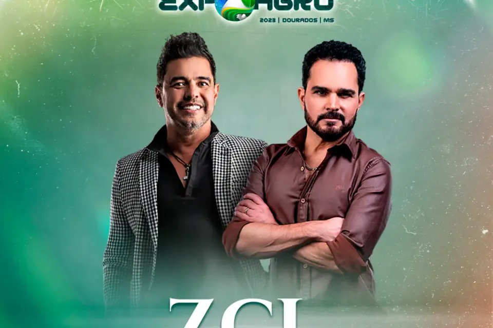 Show de Zezé Di Camargo e Luciano terá entrada gratuita na Expoagro