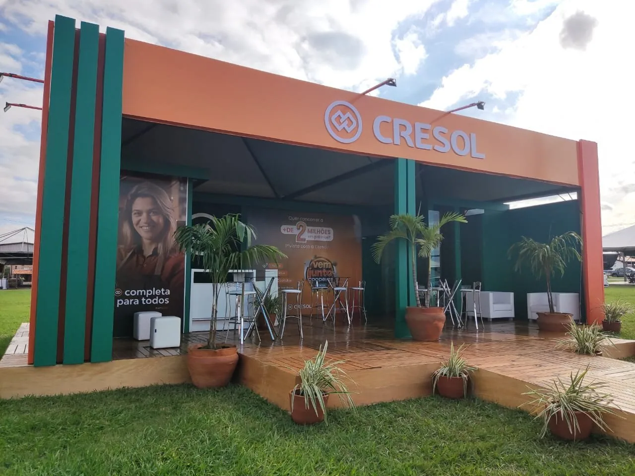 Cresol participa da 57ª edição da Expoagro Dourados