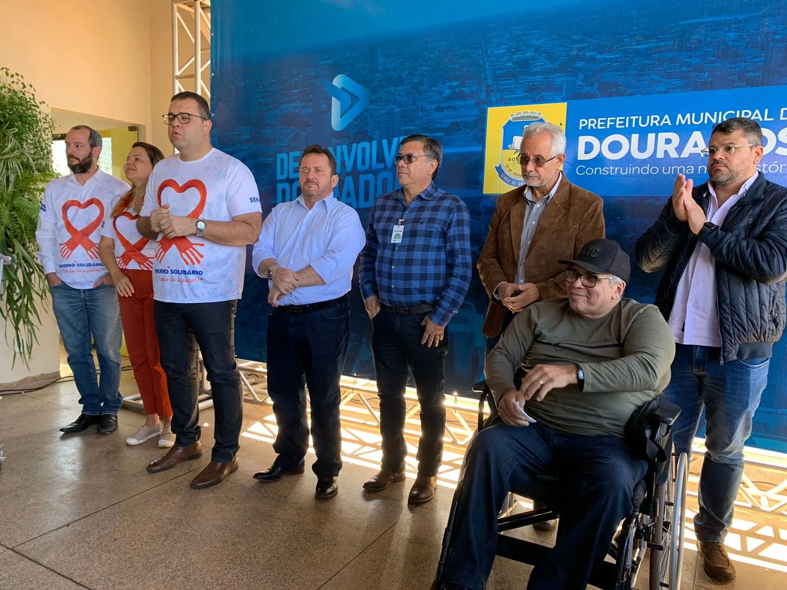 Angelo Ximenes destaca parceria da 57ª Expoagro na Campanha do Agasalho 2023