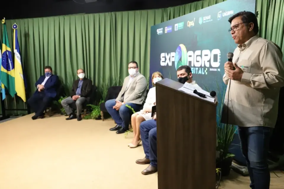 Ângelo Ximenes destaca a força do agronegócio na abertura da Expoagro