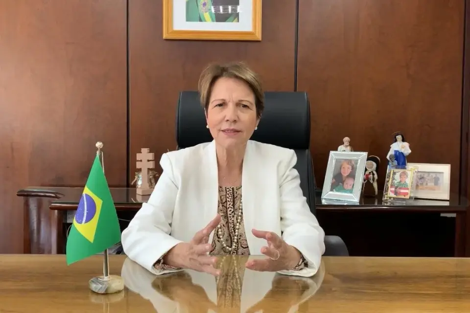 Ministra Tereza Cristina palestra na abertura da Expoagro Digital